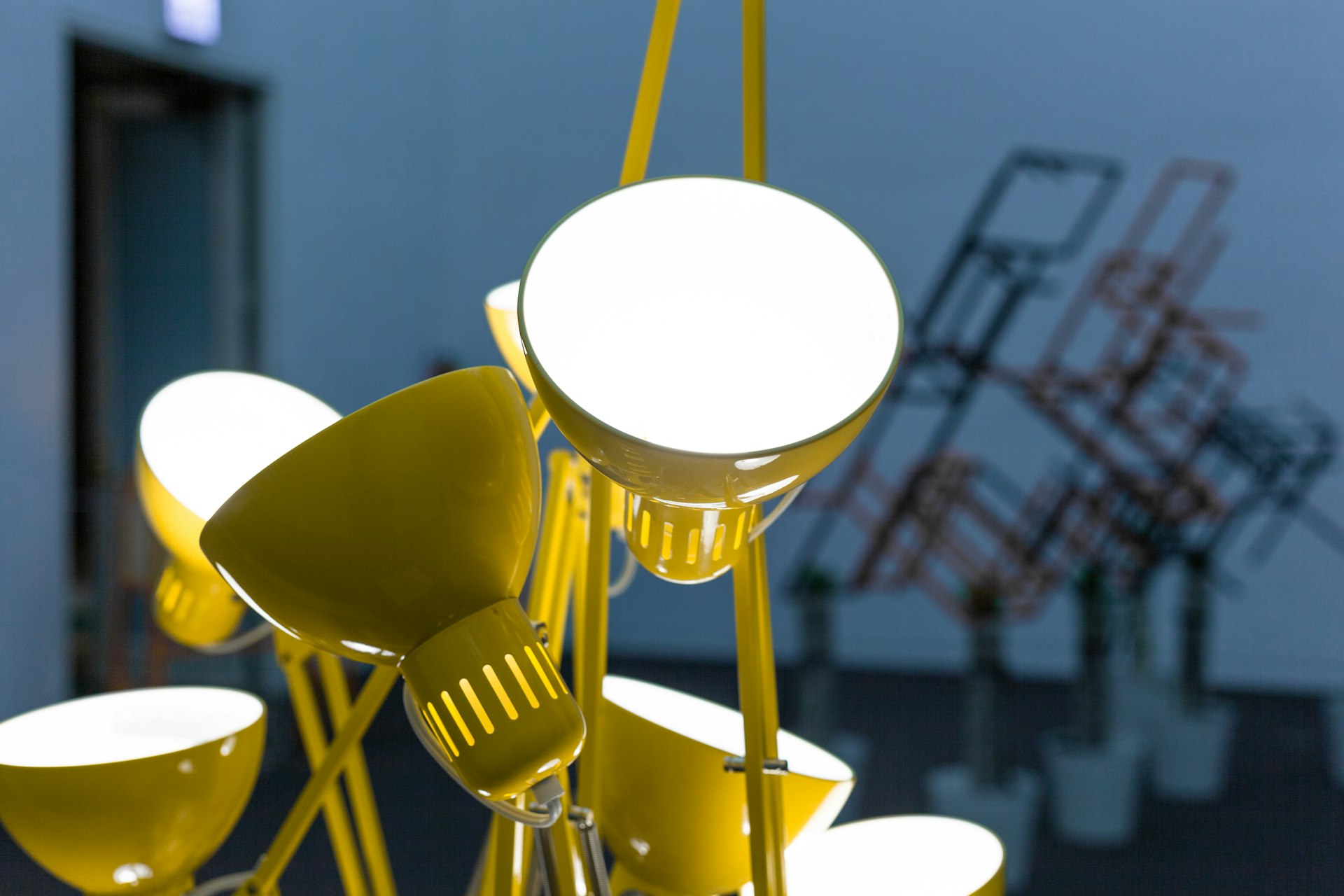 yellow worklight
